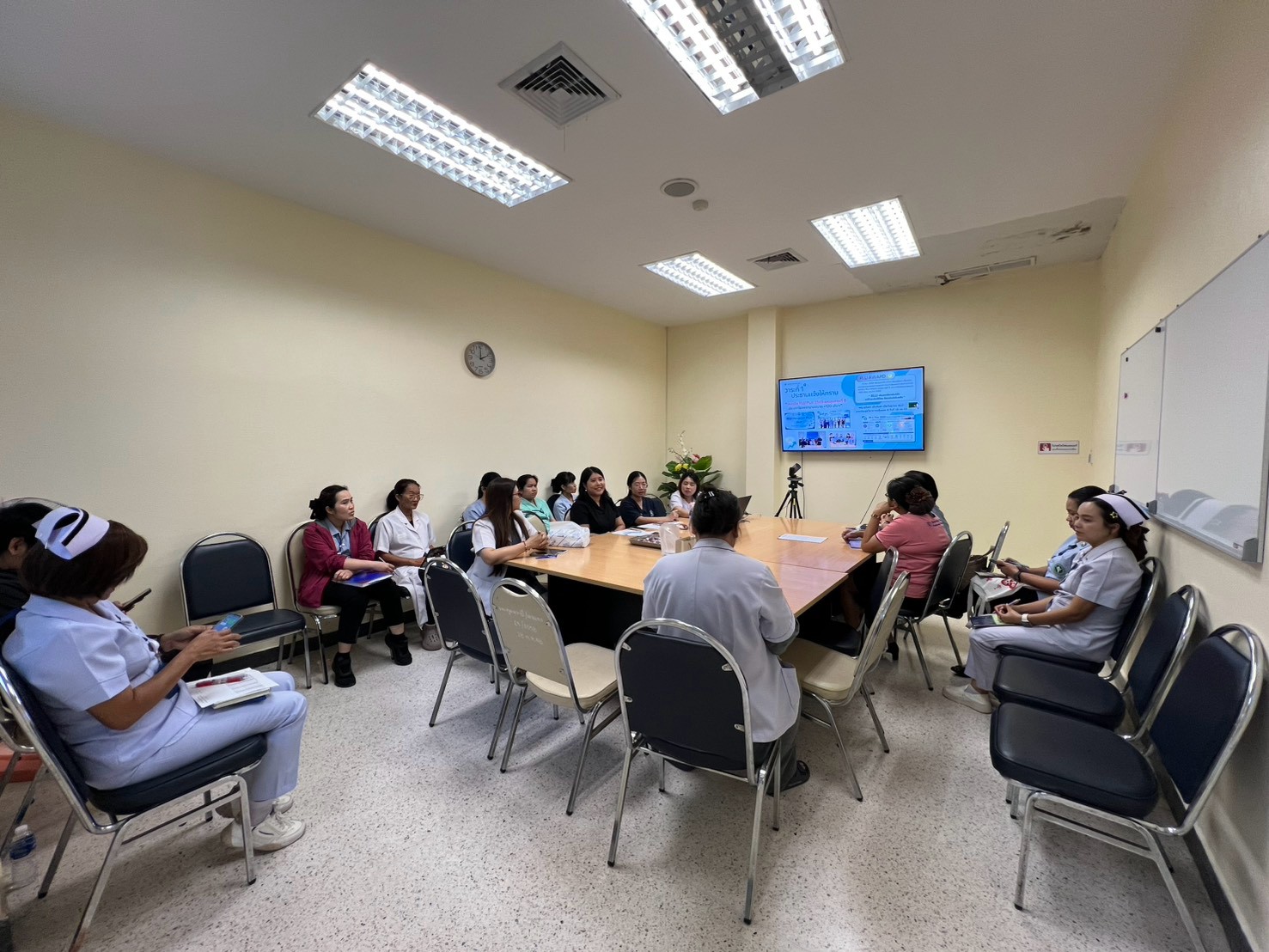 รูปประชุมติดตามผลการดำเนินงาน RLU ครั้งที่ 4/2569